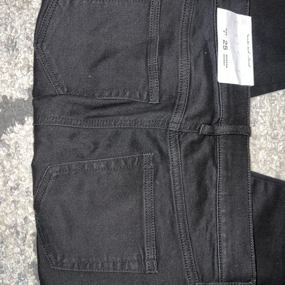 Loft Black Beaded denim Jeans - Picture 6 of 7